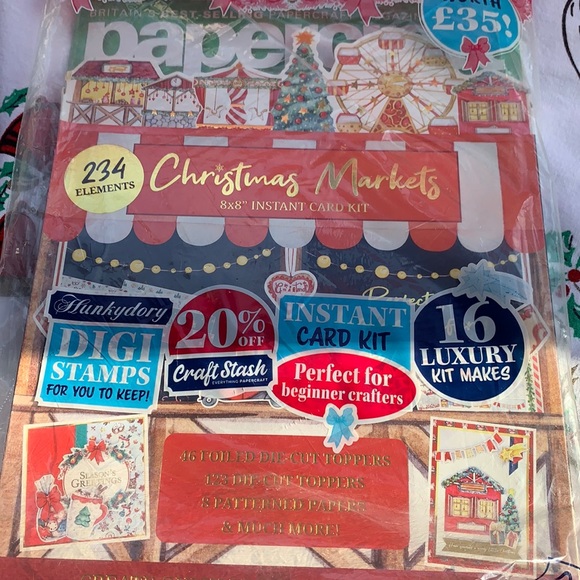 Paper craft 234 element card kit fun craft - Picture 1 of 5